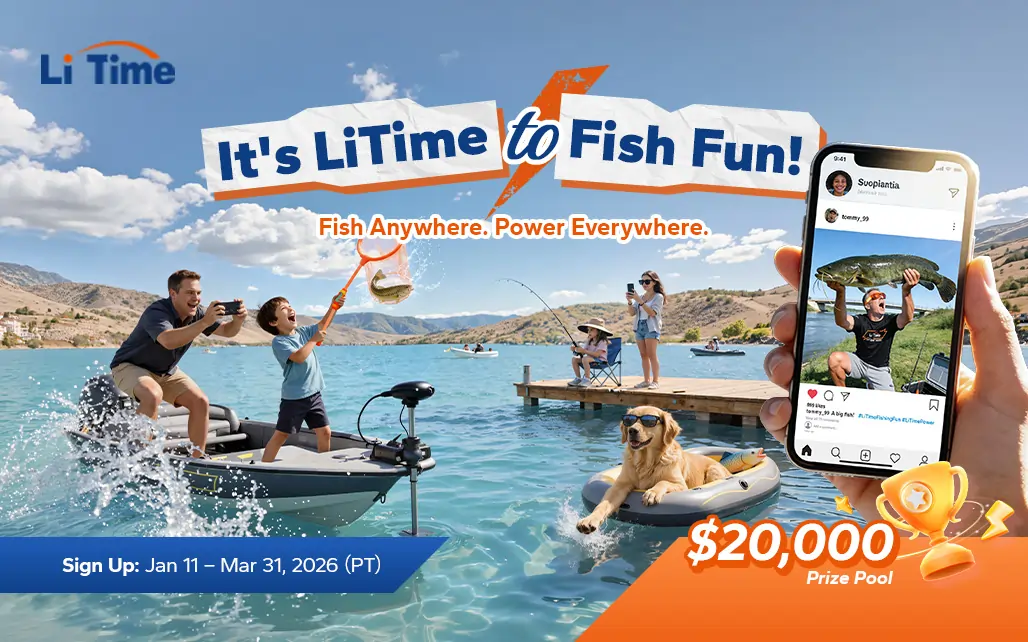 LiTime Global Fun Fishing Contest Details